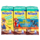 NESQUIK PRONTO DA BERE SENZA LATTOSIO Bevanda a base di latte e cacao solubile 3 brick da 180ml